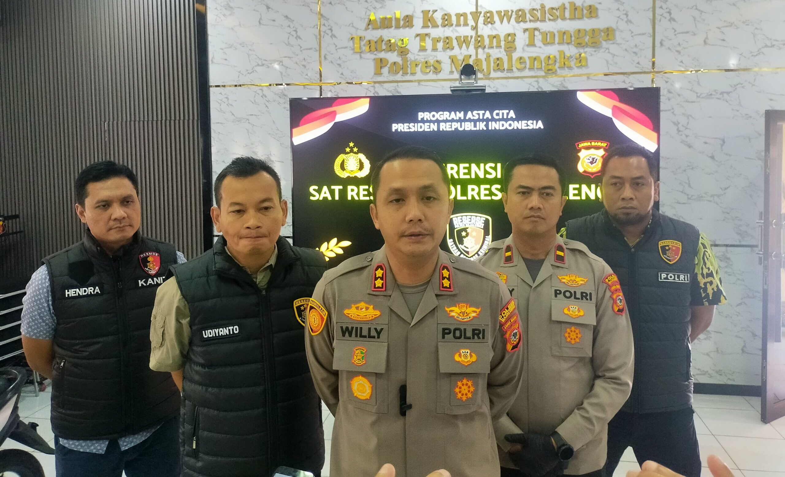 Polisi Kejar “Jenderal” Sindikat Curanmor Pikap Majalengka, Otak Utama Masih Buron
