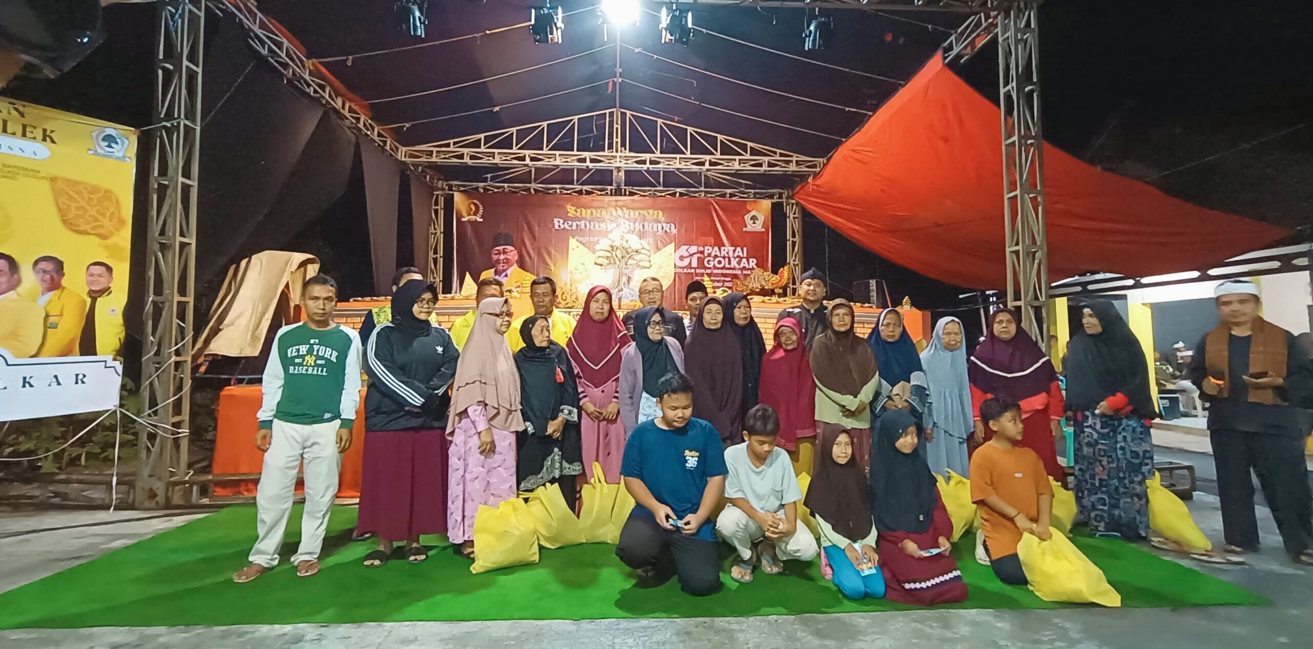 HUT Golkar ke-61 di Majalengka Dimeriahkan Wayang Golek: Tradisi Sunda Kembali Menggema